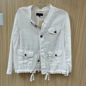 Talbots White Jacket Size XL